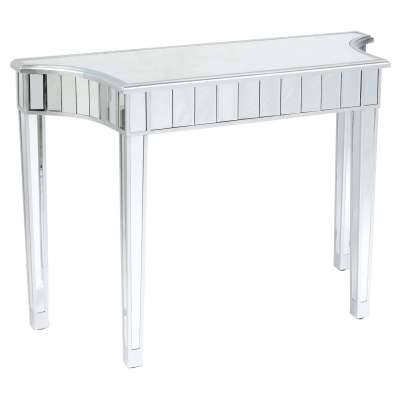 Home Furnishings Mirrored Dressing Table/Console Table For Entryway